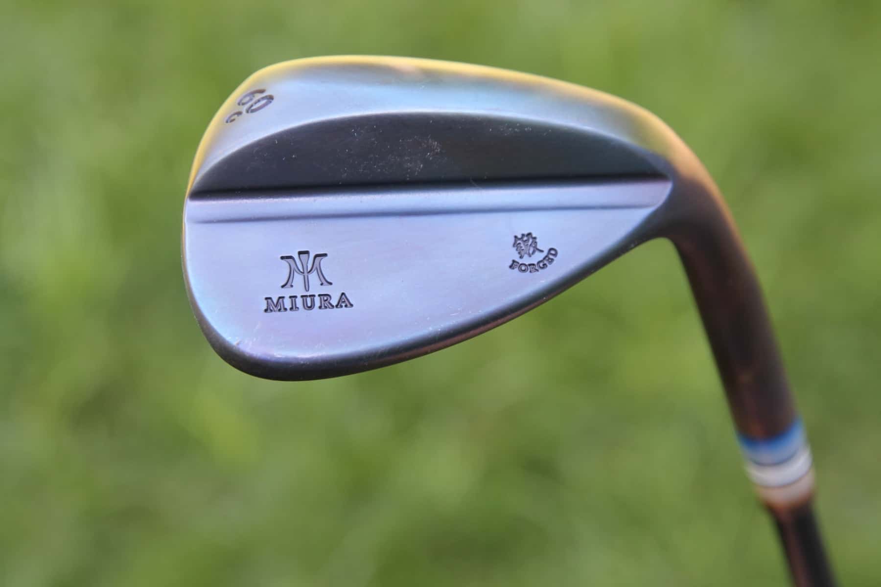 "1 of 1" Miura Forged Oil Can Wedge Set (52Y, 56Y and 60C) w/ S200 Black Wedge Shafts