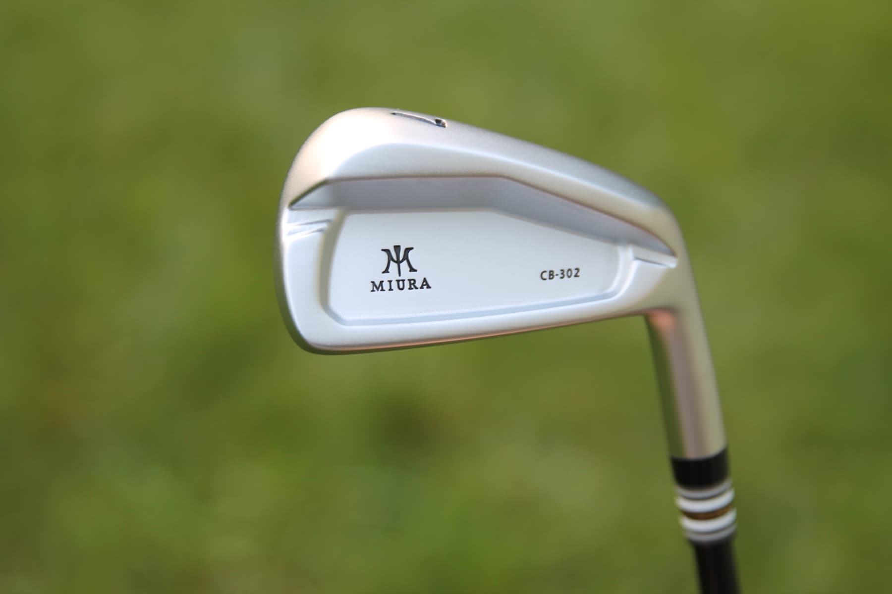 Limited Edition Custom Built Miura CB-302 White Chrome Iron Set