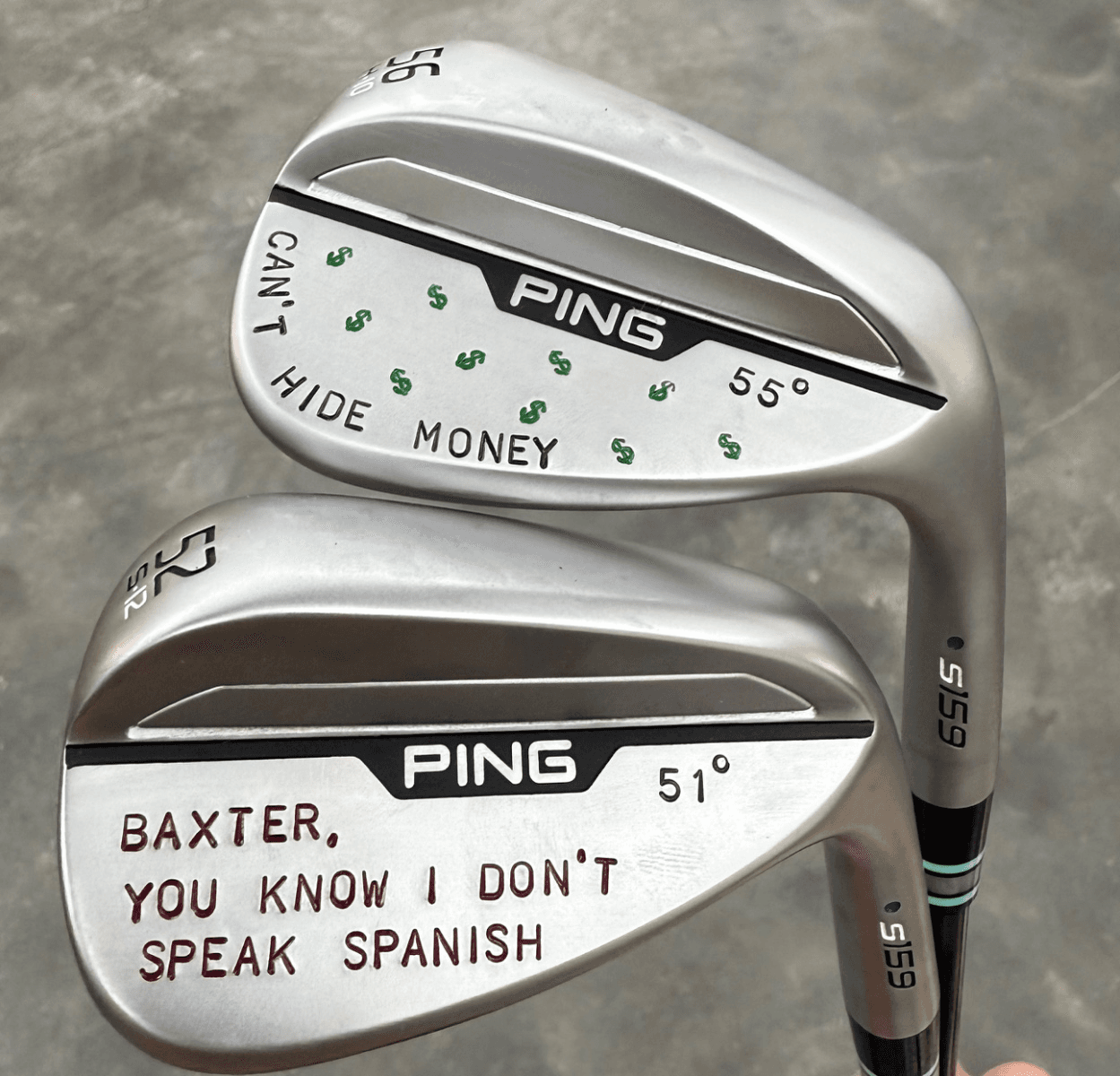 Custom stamping and paintfill example