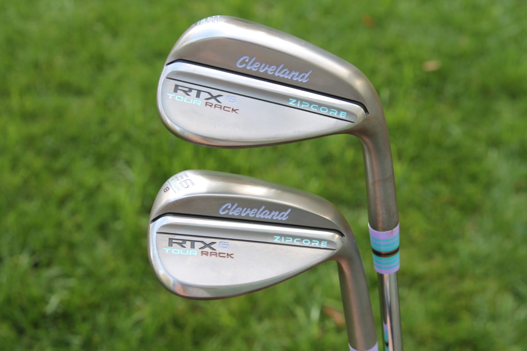 Tour Issue Cleveland RTX 6 RAW Wedge Set 52 & 56 w/ KBS Tour Shafts